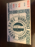 1940 Notre Dame vs USC Football Ticket Stub