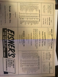 1956 Ohio State vs Purdue Basketball Program - Vintage Indy Sports