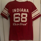 Rare, Vintage 1968 Indiana University Rose Bowl Hanes Shirt