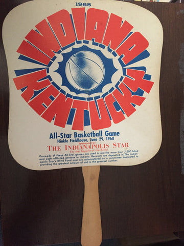 1968 Indiana vs Kentucky High School Basketball All Star Game Fan