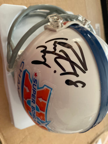 Peyton Manning Autographed Super Bowl XLI Mini Helmet