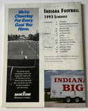 1993 Indiana University Football Media Guide