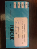 1987 Notre Dame vs Purdue Football Ticket Stub
