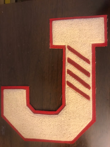 Vintage 1930's Jeffersonville, Indiana HS Varsity Letter