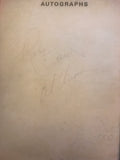 1968 ABA Basketball USAC Racing Exhibition Doubleheader Program, Autographed - Vintage Indy Sports