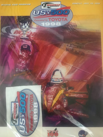 1998 U.S. 500 Detroit Race Program