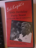 Bob Knight's 50th Birthday Party Roast VHS Video - Vintage Indy Sports