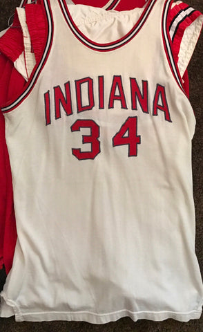 1966-67 Butch Joyner Indiana University Basketball Game Used Jersey #34