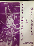 1976 Wisconsin vs Northwestern Basketball Program