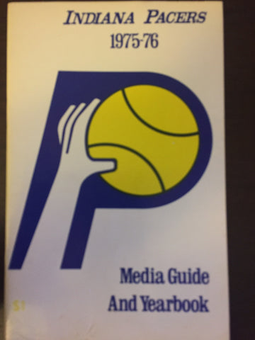 1975-76 Indiana Pacers ABA Basketball Media Guide