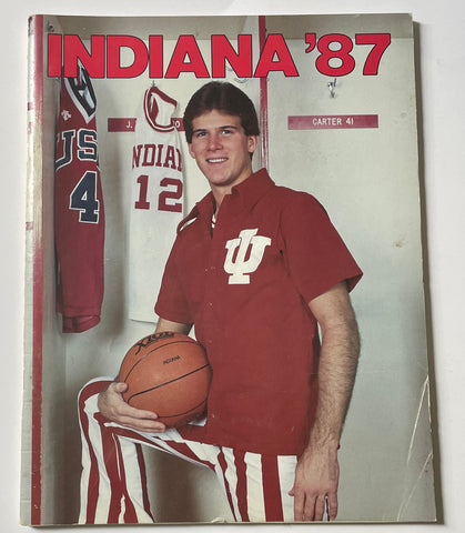 1986-87 Indiana University Basketball Media Guide