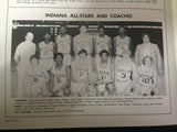 1974 Kentucky vs Indiana High School All Star Game Program, Larry Bird - Vintage Indy Sports