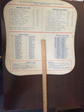 1963 Indiana vs Kentucky High School Basketball All Star Game Fan - Vintage Indy Sports