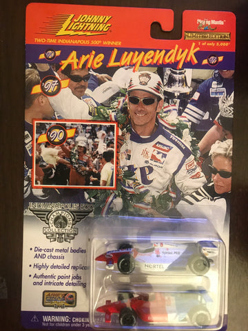 Arie Luyendyk Indy 500 Winner Johnny Lightning Diecast 2 Pack 1:64