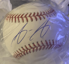 Aristides Aquino Cincinnati Reds Autographed Baseball