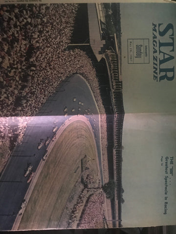 1967 Indianapolis Star Magazine Featuring Indianapolis 500 Race