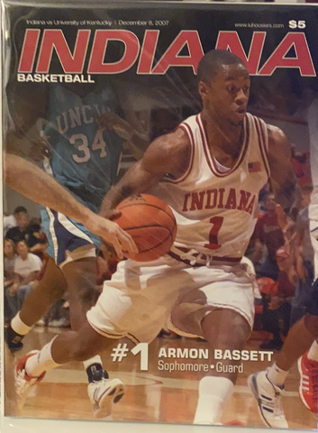 2007 Kentucky vs Indiana University Basketball Program