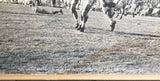1958 Indiana University vs. West Virginia 52x43 Framed Football Photo - Vintage Indy Sports