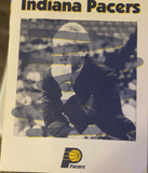 1991 Portland Trailblazers vs Indiana Pacers Pre Season Basketball Scorecard
